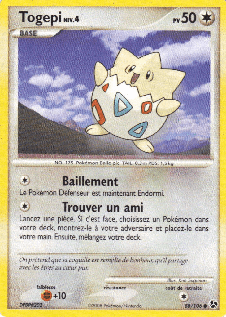 Togepi - DP Duels au sommet - 088 - Commune