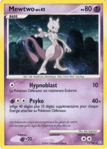 Mewtwo - DP Éveil des Légendes - 011 - Holographique rare