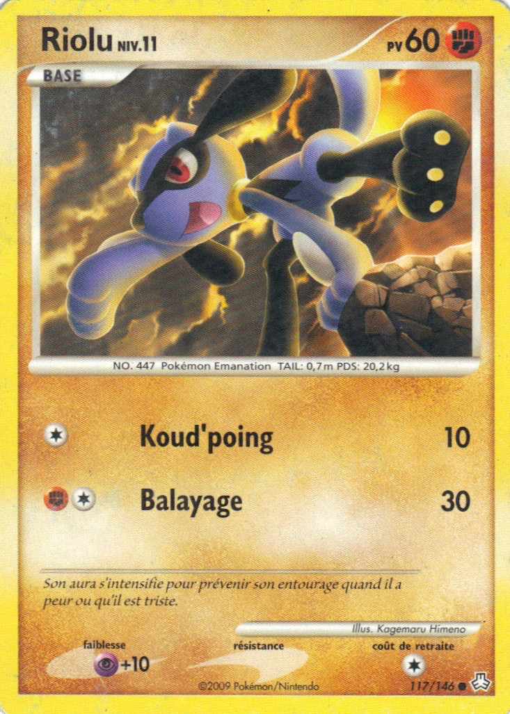 Riolu - DP Éveil des Légendes - 117 - Commune
