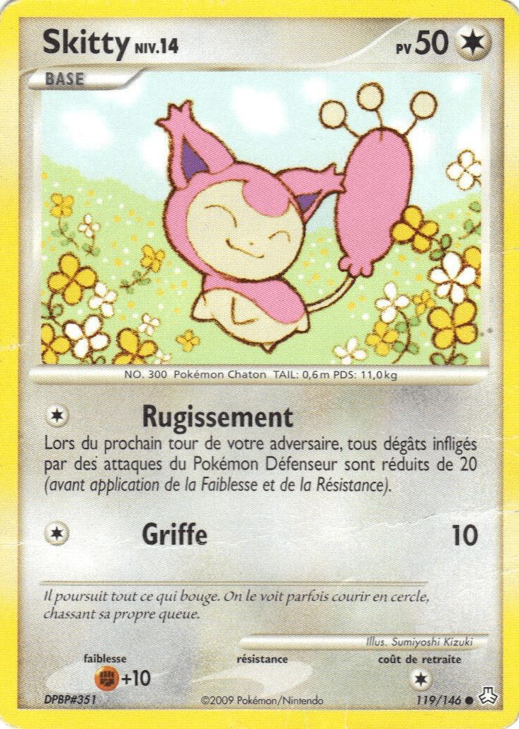 Skitty - DP Éveil des Légendes - 119 - Commune
