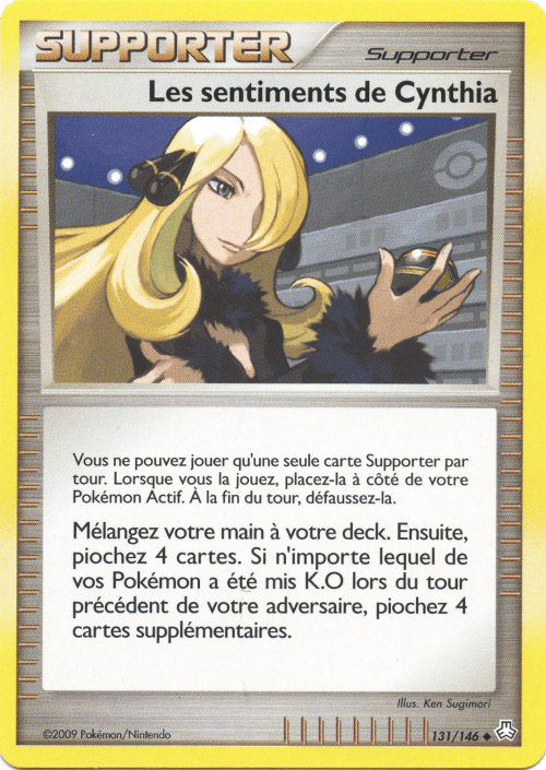 Les sentiments de Cynthia - DP Éveil des Légendes - 131 - Peu commune