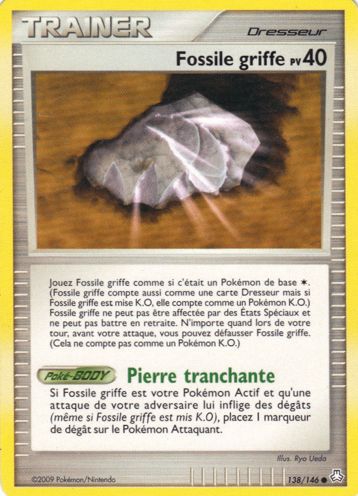 Fossile griffe - DP Éveil des Légendes - 138 - Commune