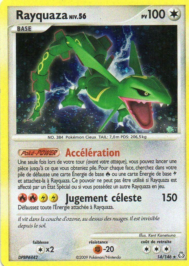 Rayquaza - DP Éveil des Légendes - 014 - Holographique rare