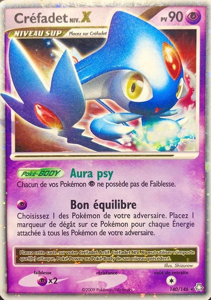 Créfadet NIV.X - DP Éveil des Légendes - 140 - Holographique rare NIV.X
