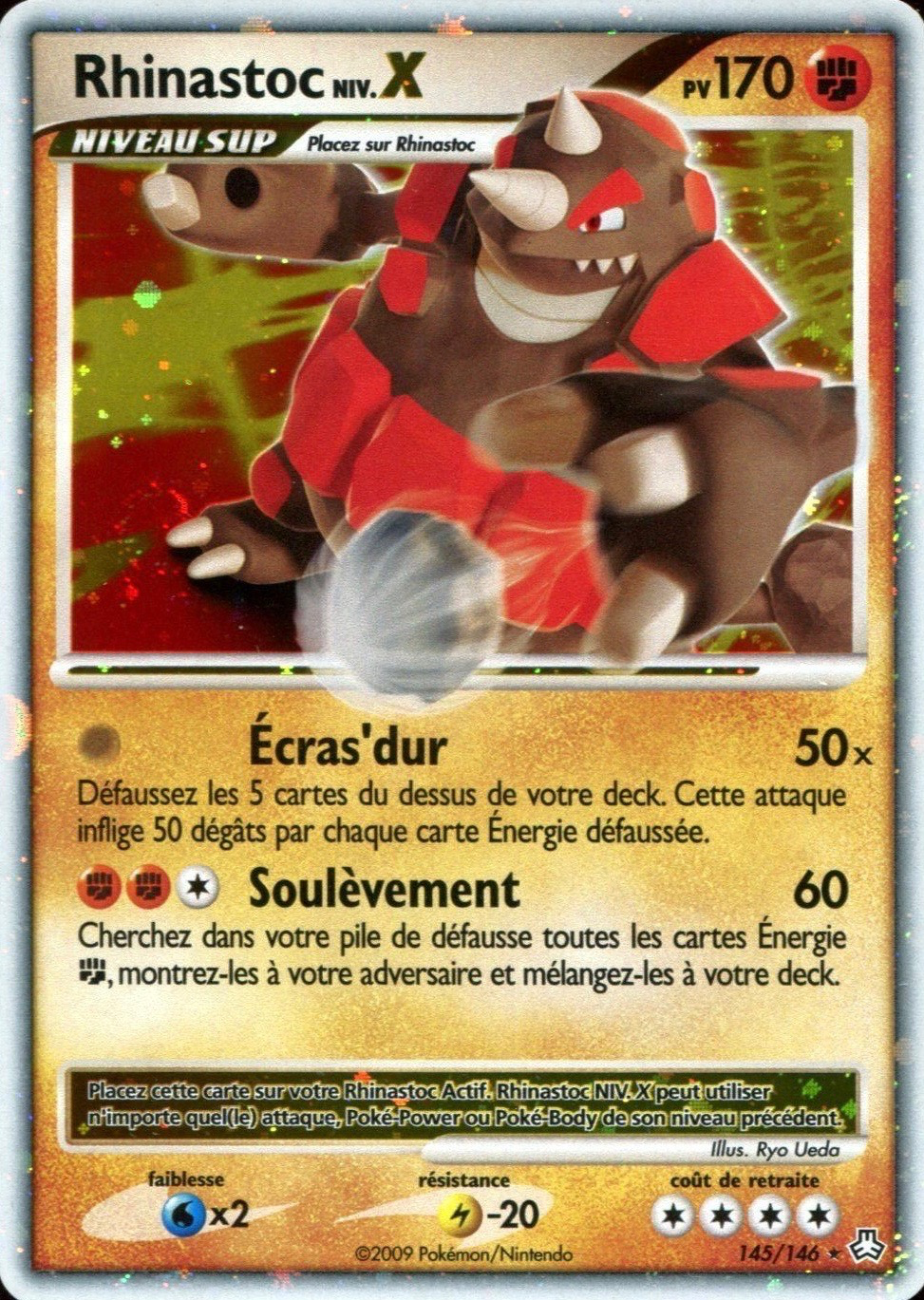 Rhinastoc NIV.X - DP Éveil des Légendes - 145 - Holographique rare NIV.X