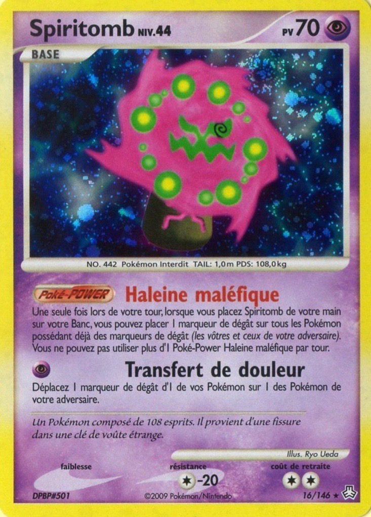 Spiritomb - DP Éveil des Légendes - 016 - Holographique rare