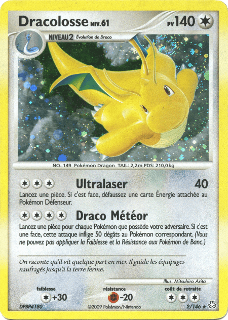Dracolosse - DP Éveil des Légendes - 002 - Holographique rare
