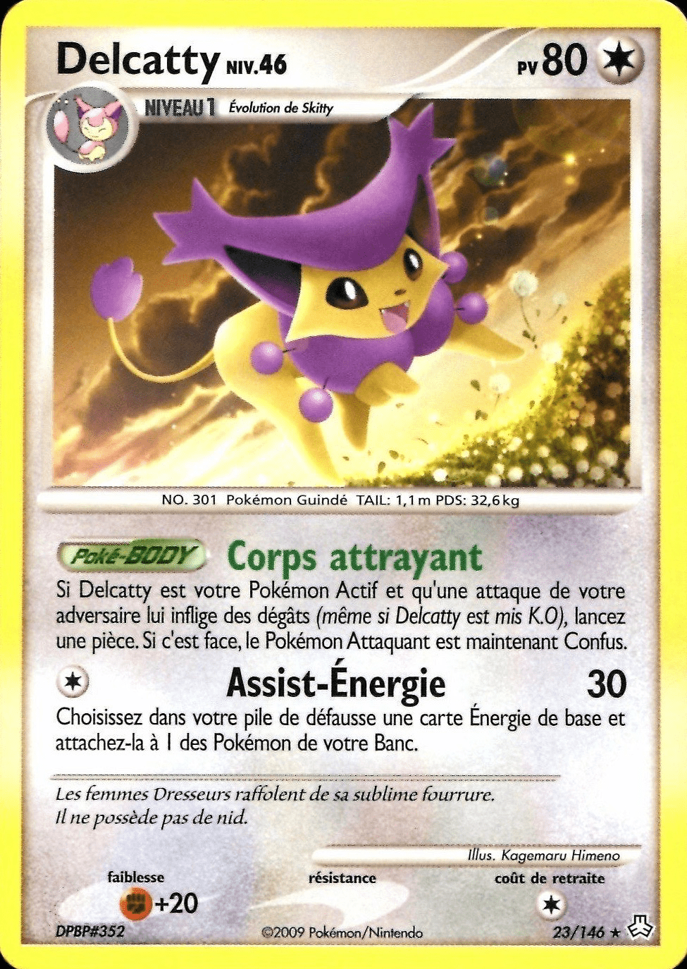 Delcatty - DP Éveil des Légendes - 023 - Rare