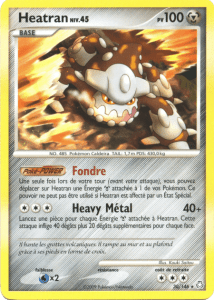 Heatran - DP Éveil des Légendes - 030 - Rare