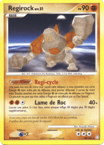 Regirock - DP Éveil des Légendes - 038 - Rare