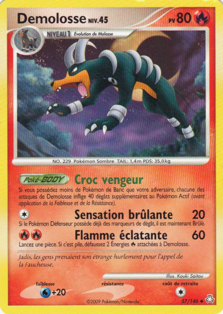 Demolosse - DP Éveil des Légendes - 057 - Peu commune