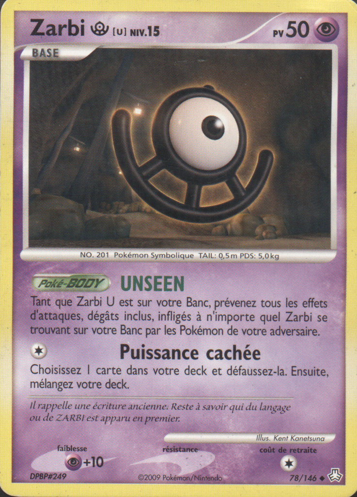 Zarbi U - DP Éveil des Légendes - 078 - Peu commune