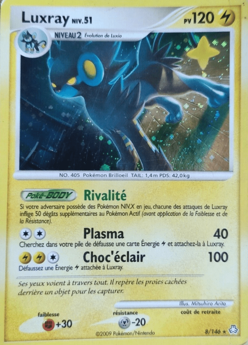 Luxray - DP Éveil des Légendes - 008 - Holographique rare
