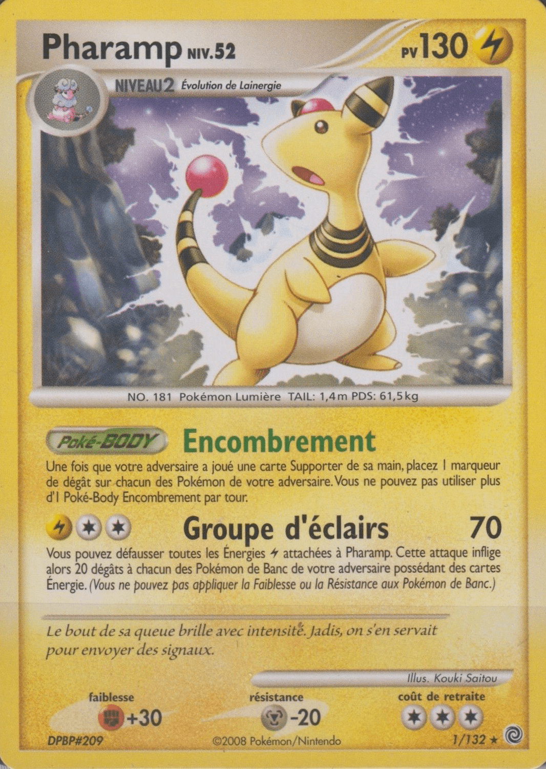 Pharamp - DP Merveilles Secrètes - 001 - Holographique rare