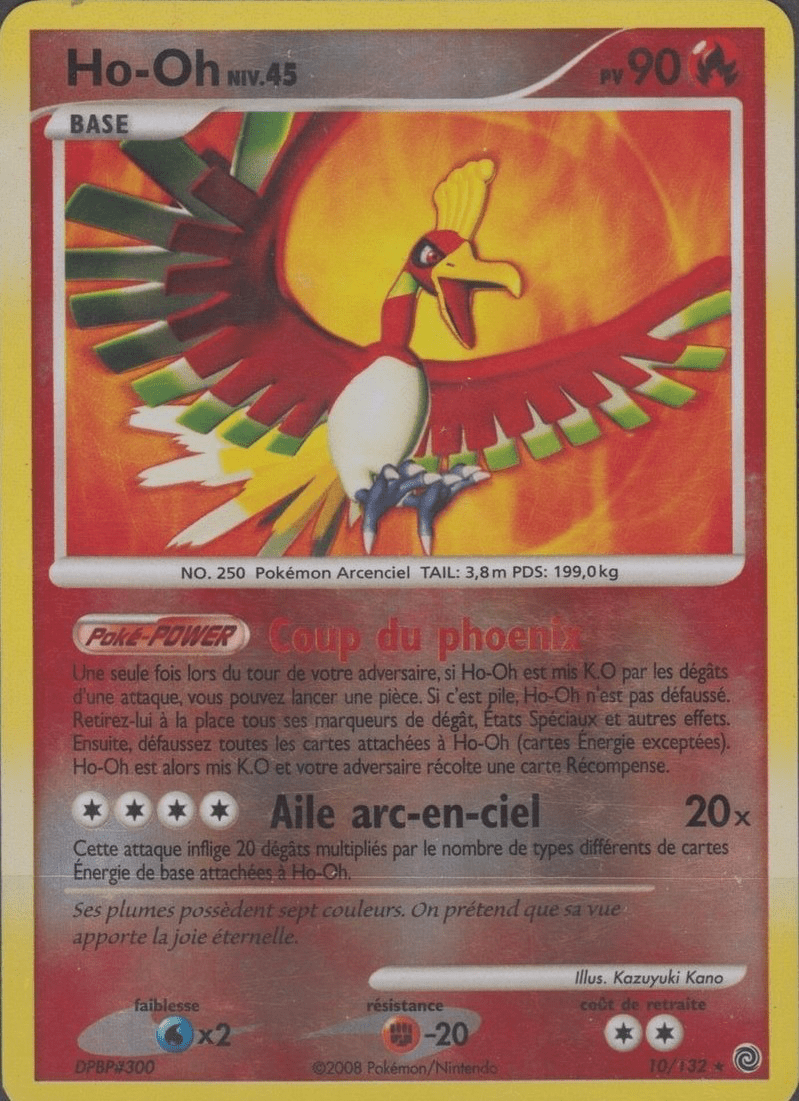 Ho-Oh - DP Merveilles Secrètes - 010 - Holographique rare