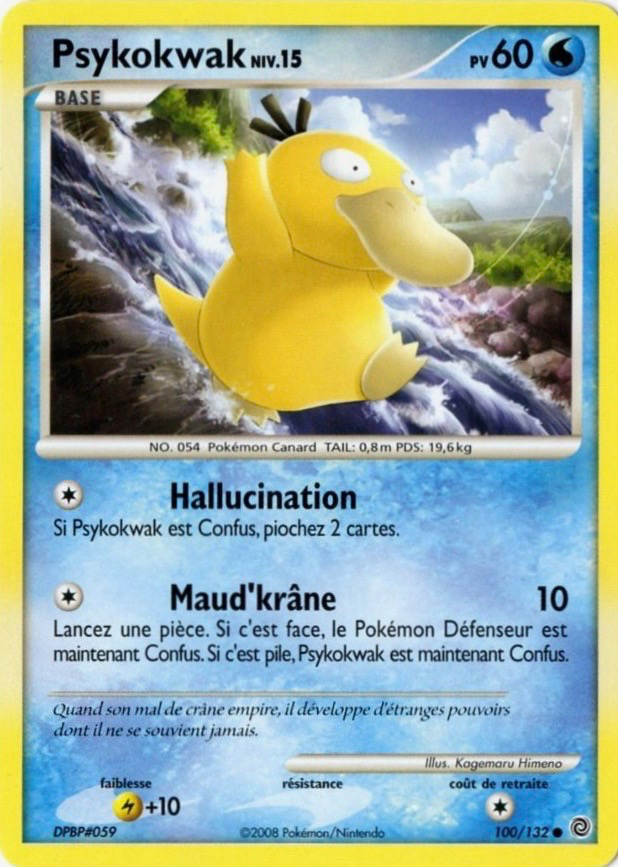 Psykokwak - DP Merveilles Secrètes - 100 - Commune