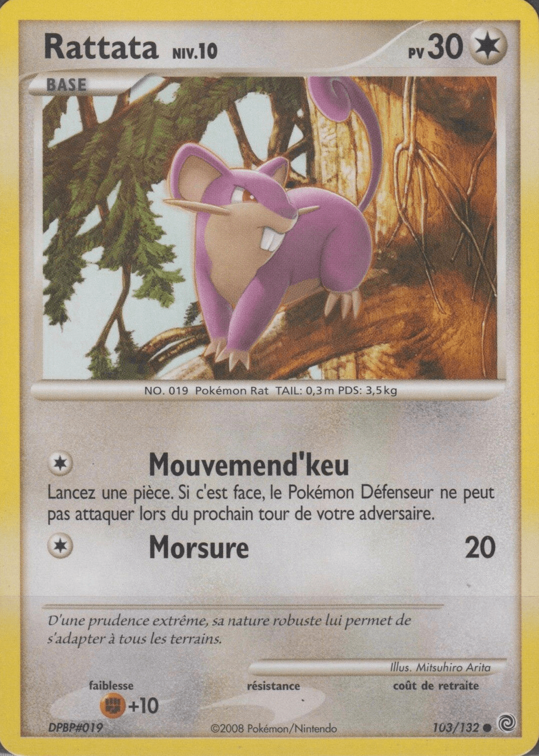Rattata - DP Merveilles Secrètes - 103 - Commune