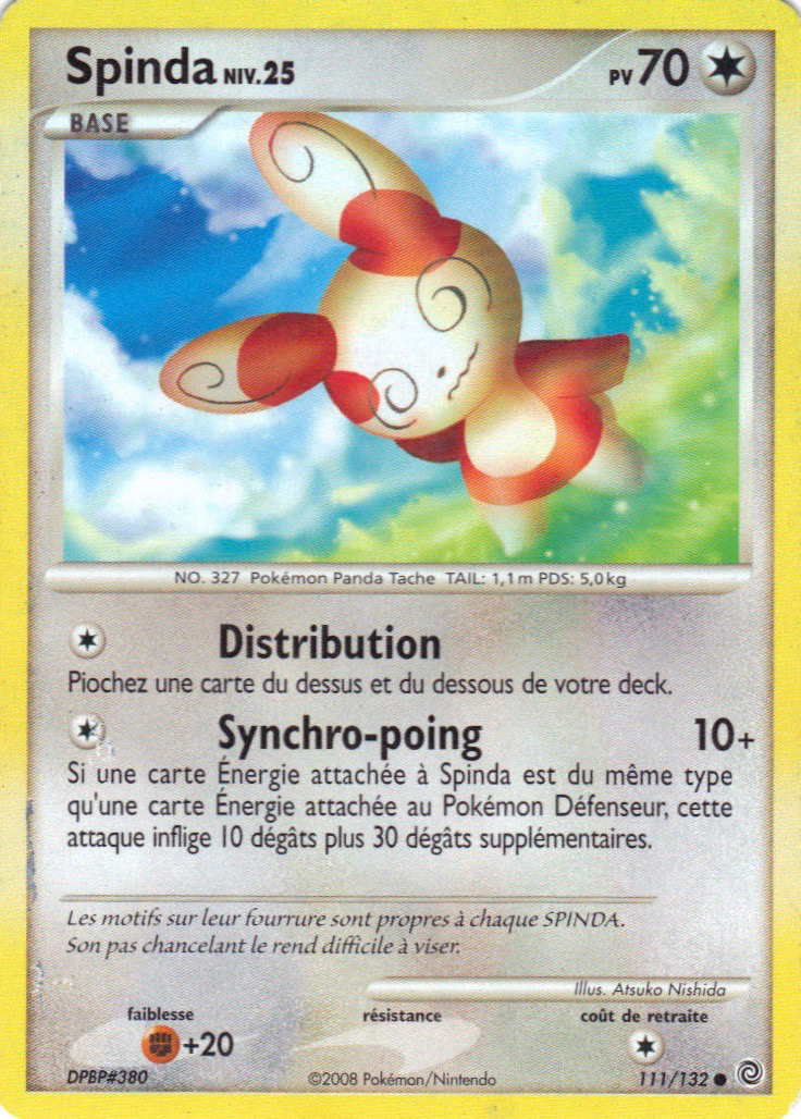 Spinda - DP Merveilles Secrètes - 111 - Commune
