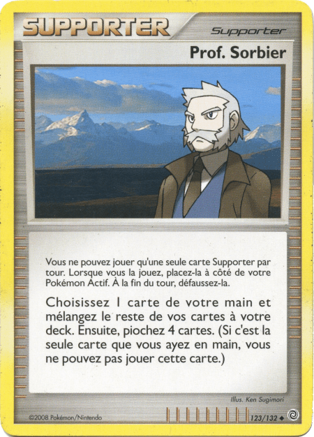 Prof. Sorbier - DP Merveilles Secrètes - 123 - Peu commune
