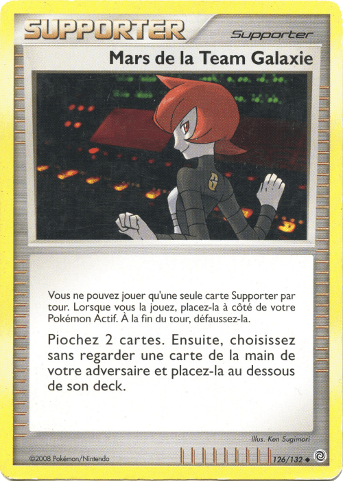 Mars de la Team Galaxie - DP Merveilles Secrètes - 126 - Peu commune