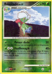Roserade - DP Merveilles Secrètes - 017 - Holographique rare