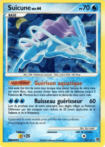 Suicune - DP Merveilles Secrètes - 019 - Holographique rare