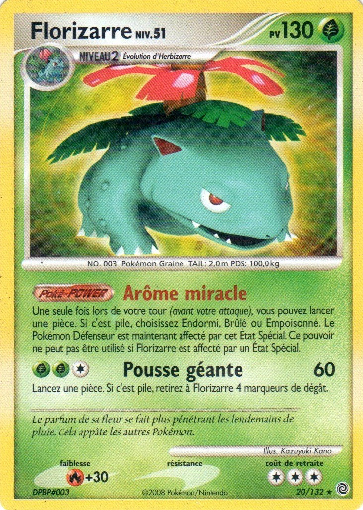 Florizarre - DP Merveilles Secrètes - 020 - Holographique rare