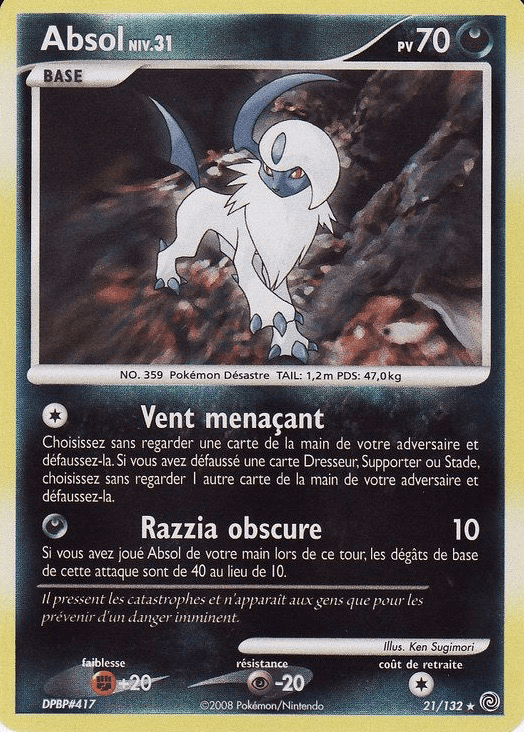 Absol - DP Merveilles Secrètes - 021 - Rare