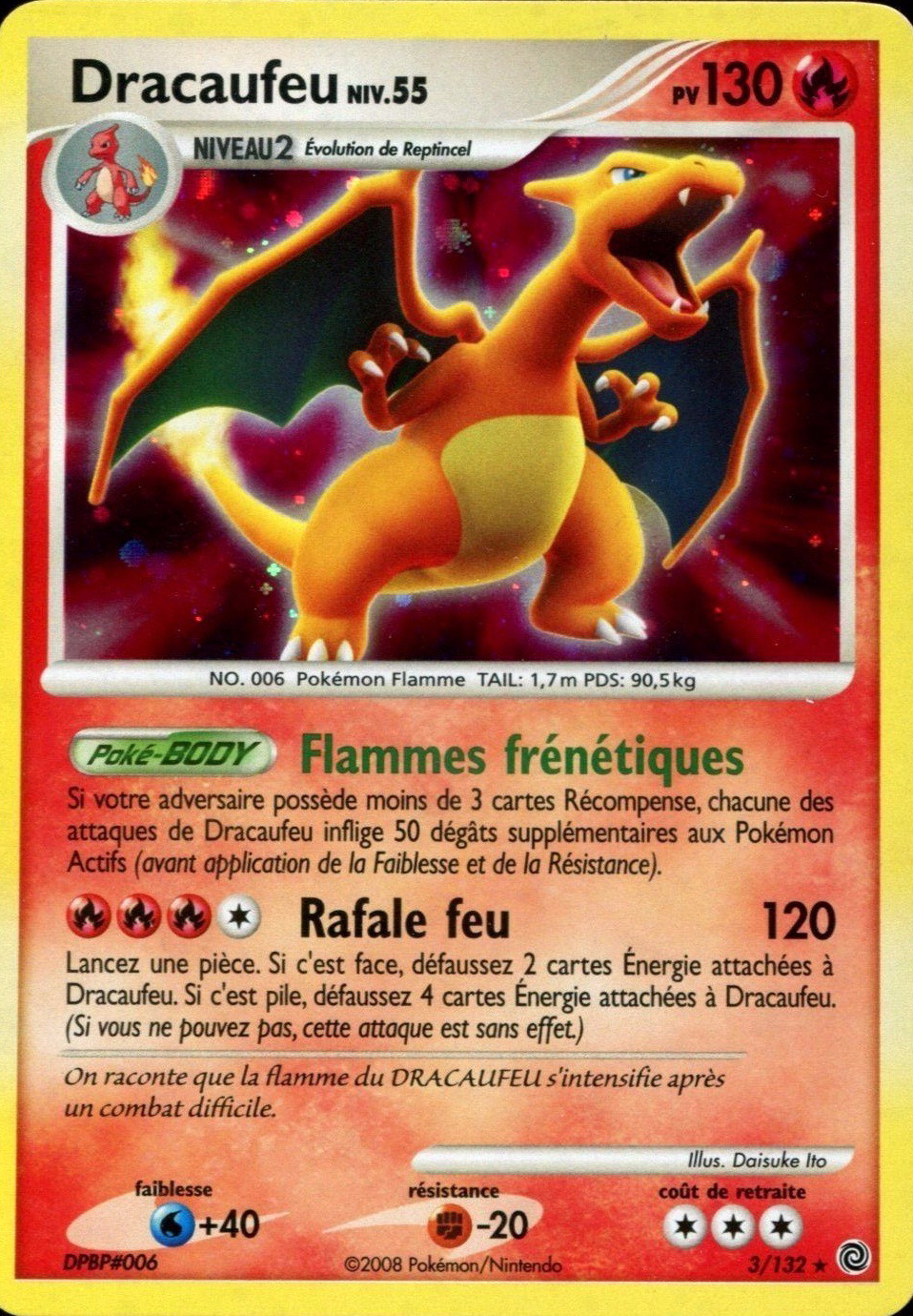 Dracaufeu - DP Merveilles Secrètes - 003 - Holographique rare