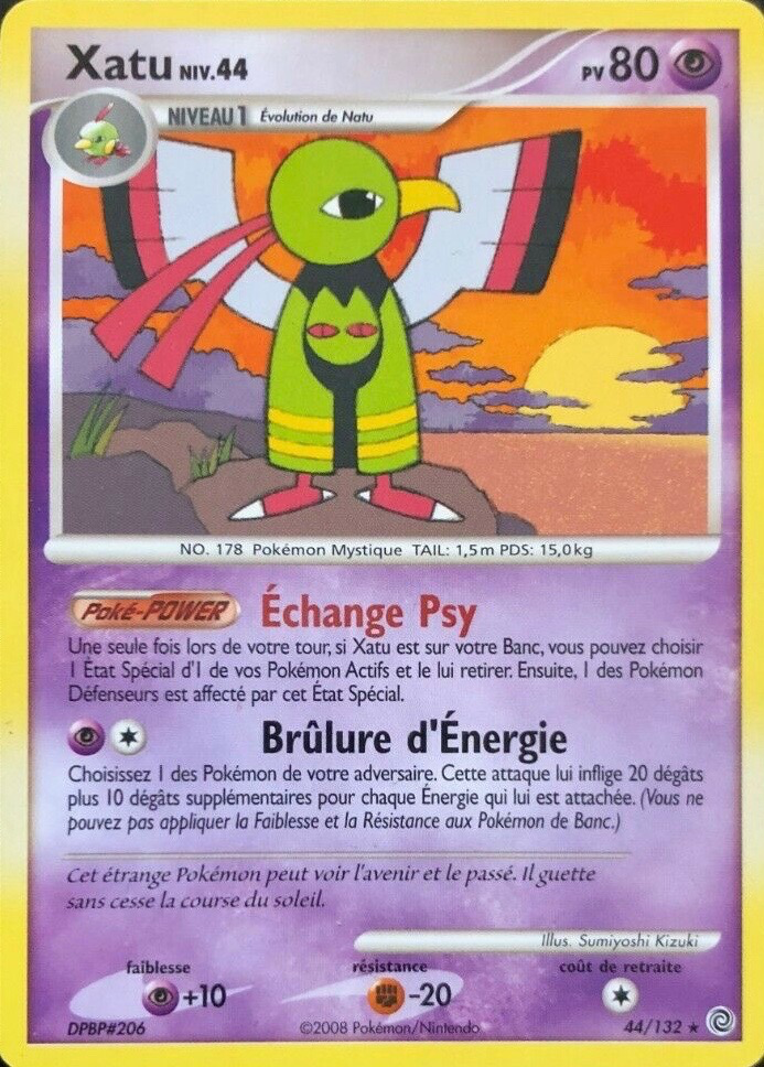 Xatu - DP Merveilles Secrètes - 044 - Rare