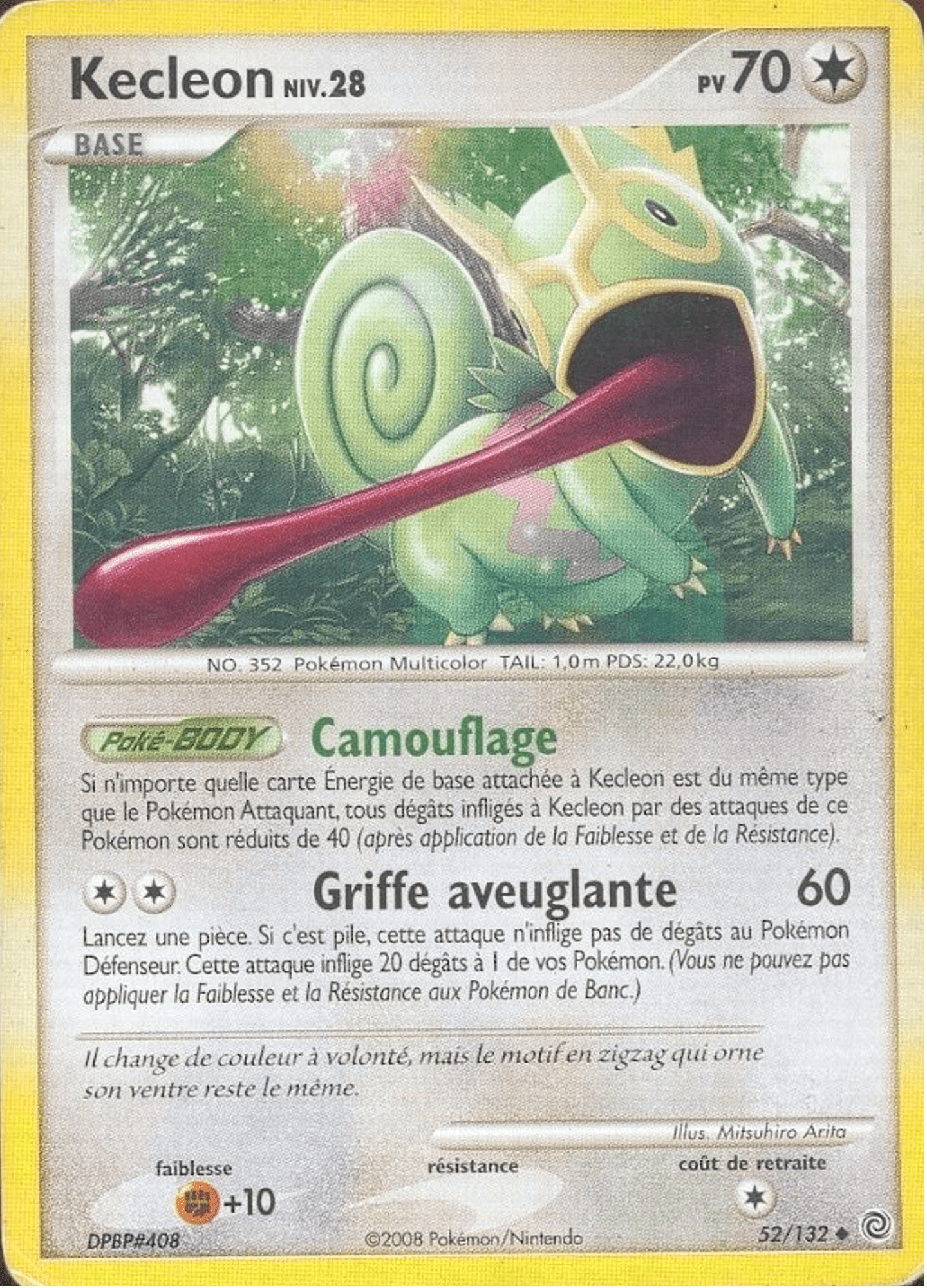 Kecleon - DP Merveilles Secrètes - 052 - Peu commune