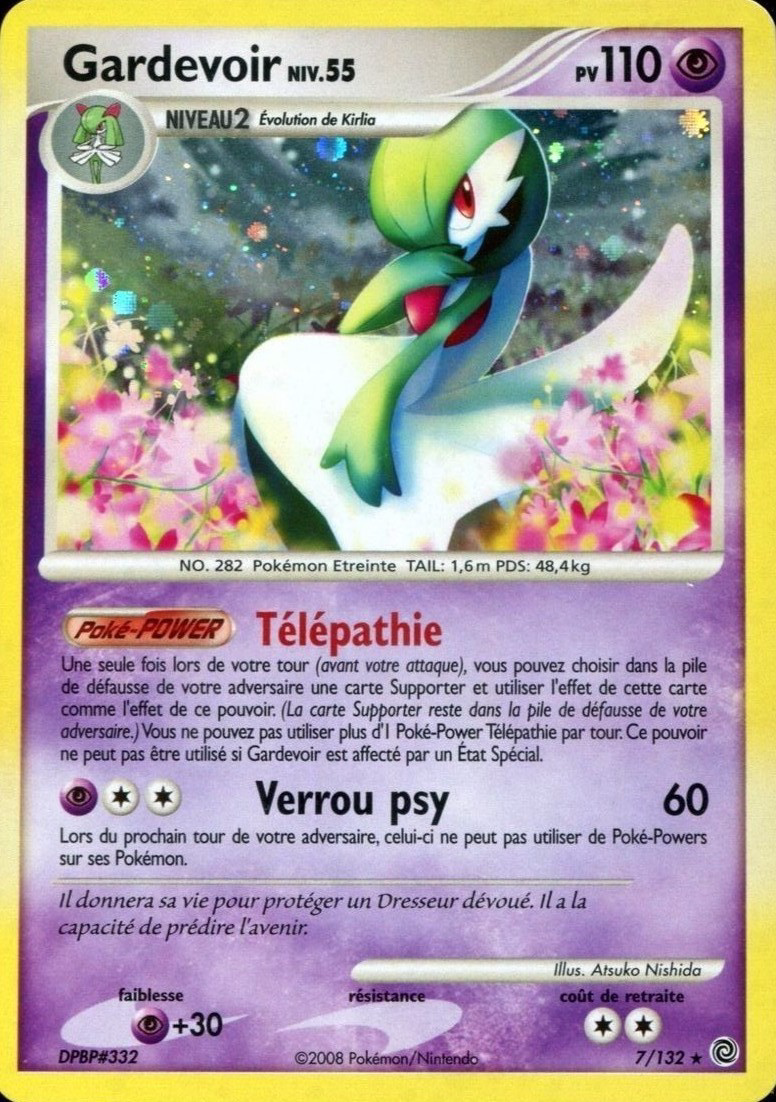 Gardevoir - DP Merveilles Secrètes - 007 - Holographique rare
