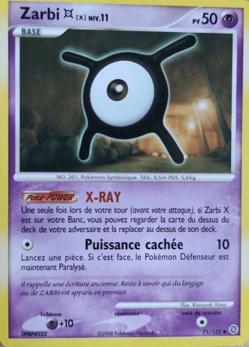 Zarbi X - DP Merveilles Secrètes - 071 - Peu commune
