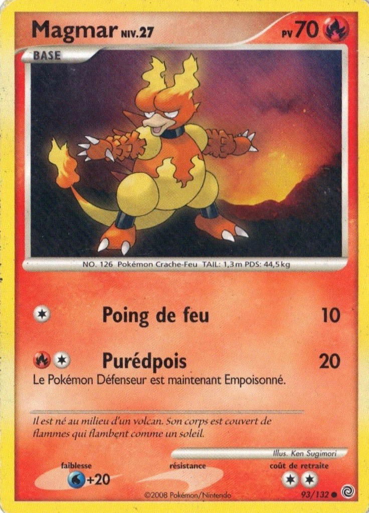 Magmar - DP Merveilles Secrètes - 093 - Commune