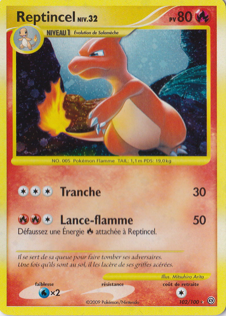 Reptincel - DP Tempête - 102 - Secret rare