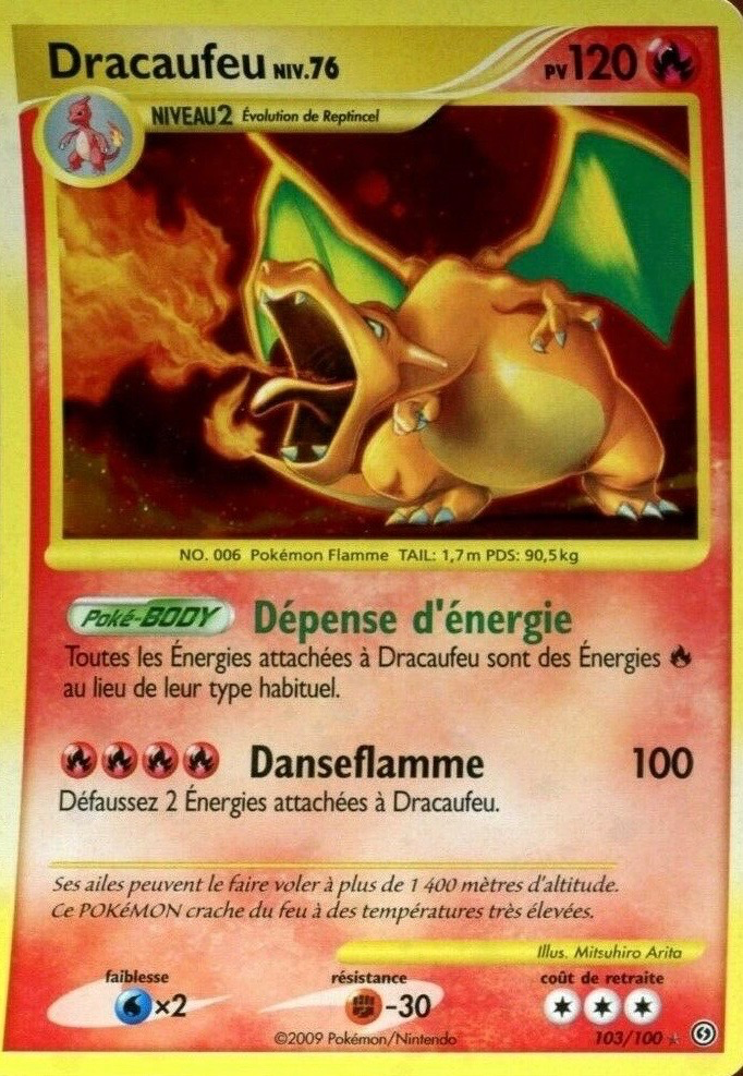 Dracaufeu - DP Tempête - 103 - Secret rare