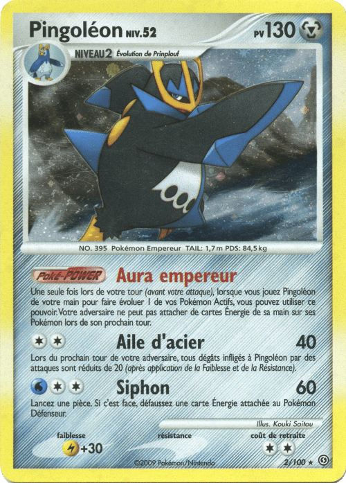 Pingoléon - DP Tempête - 002 - Holographique rare