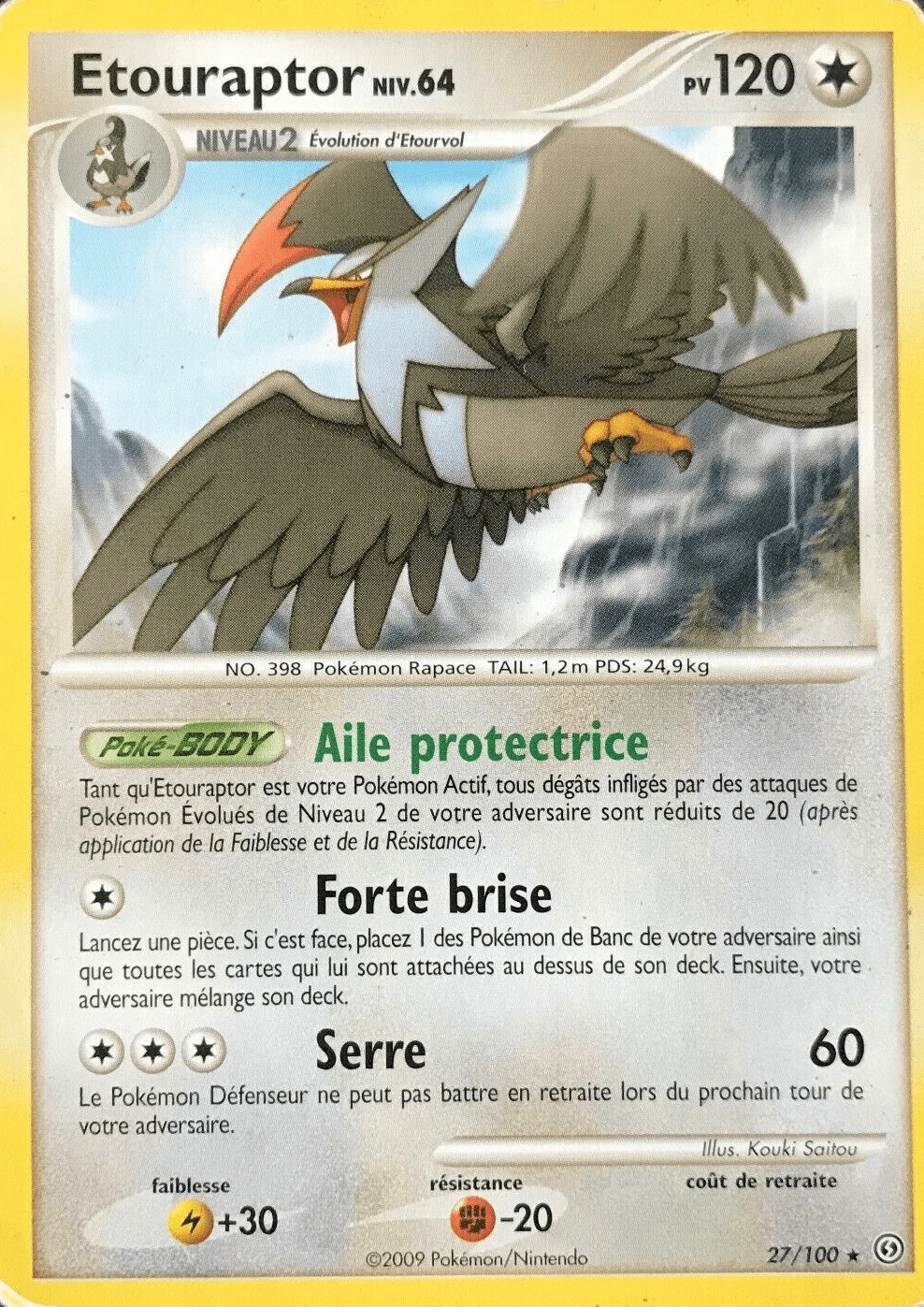 Etouraptor - DP Tempête - 027 - Rare