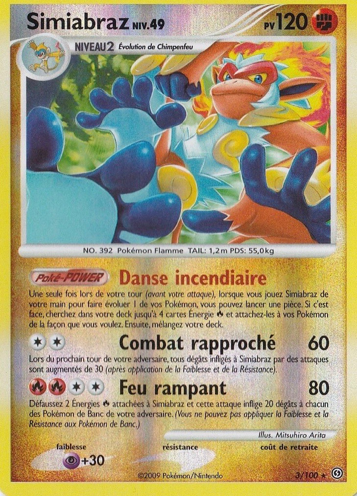 Simiabraz - DP Tempête - 003 - Holographique rare