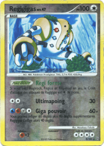 Regigigas - DP Tempête - 009 - Holographique rare