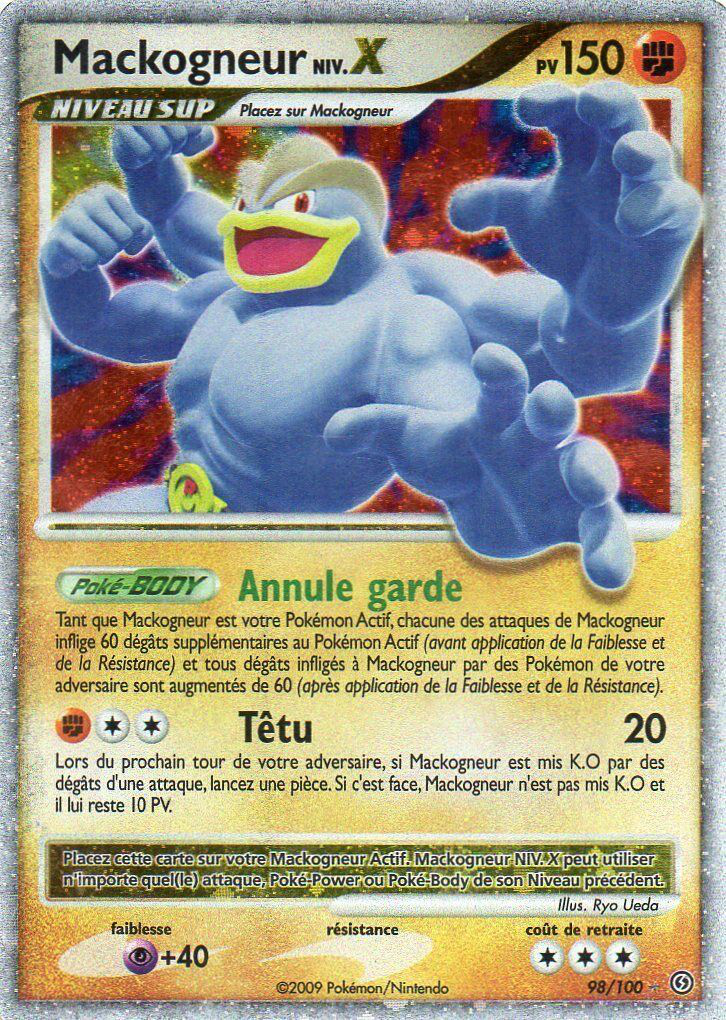 Mackogneur NIV.X - DP Tempête - 098 - Holographique rare NIV.X