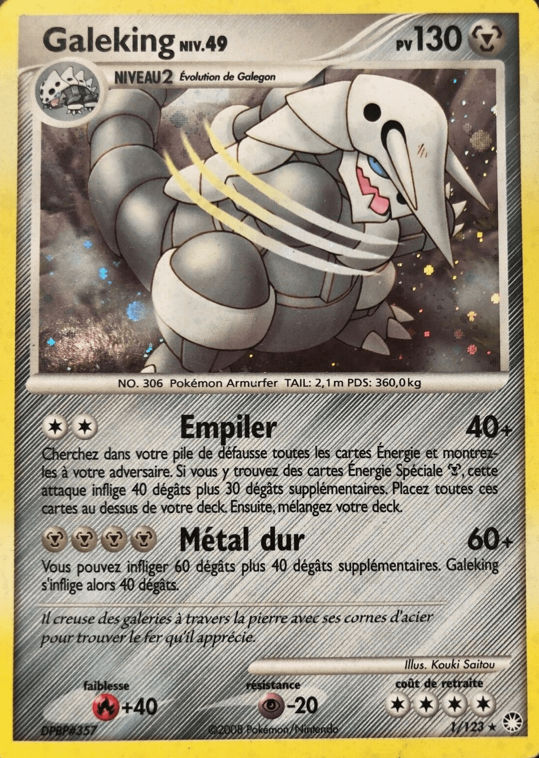Galeking - DP Trésors Mystérieux - 001 - Holographique rare