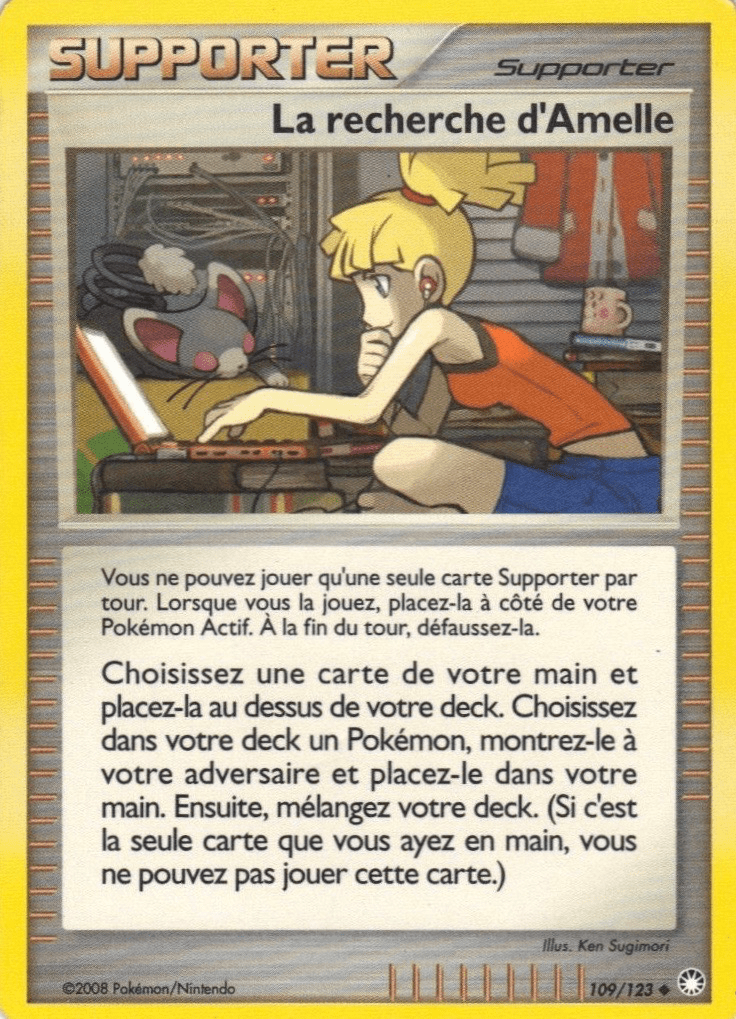 La recherche d'Amelle - DP Trésors Mystérieux - 109 - Peu commune