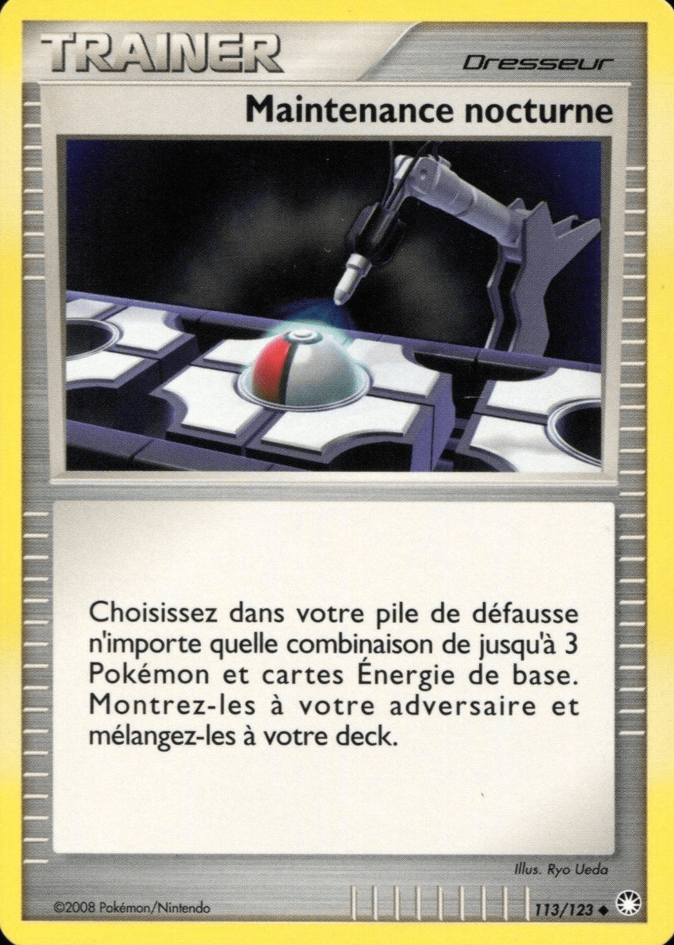Maintenance nocturne - DP Trésors Mystérieux - 113 - Peu commune