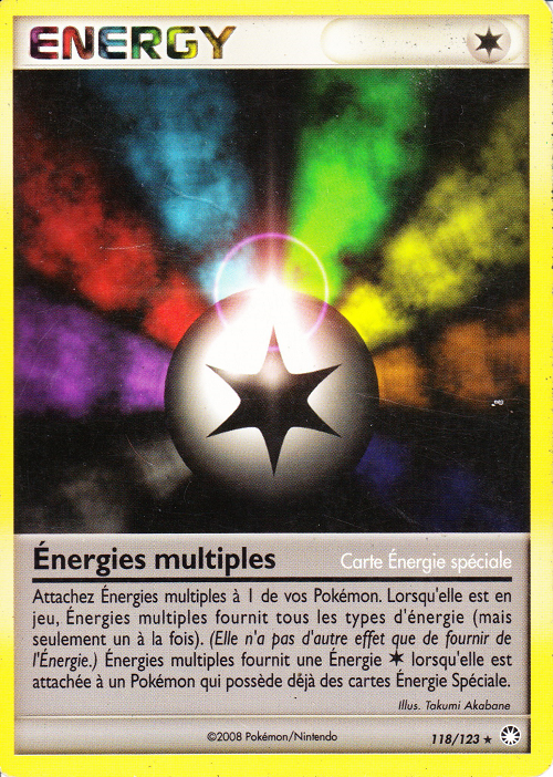 Énergies multiples - DP Trésors Mystérieux - 118 - Rare