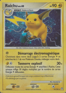 Raichu - DP Trésors Mystérieux - 015 - Holographique rare