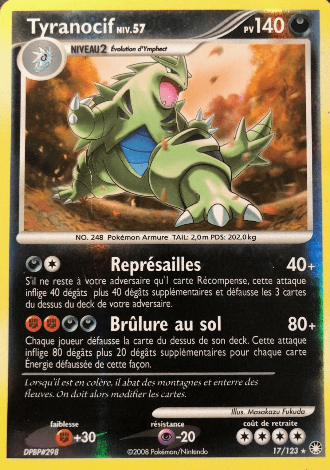 Tyranocif - DP Trésors Mystérieux - 017 - Holographique rare