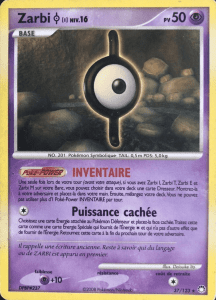 Zarbi - DP Trésors Mystérieux - 037 - Rare