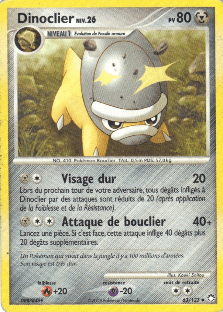 Dinoclier - DP Trésors Mystérieux - 063 - Peu commune