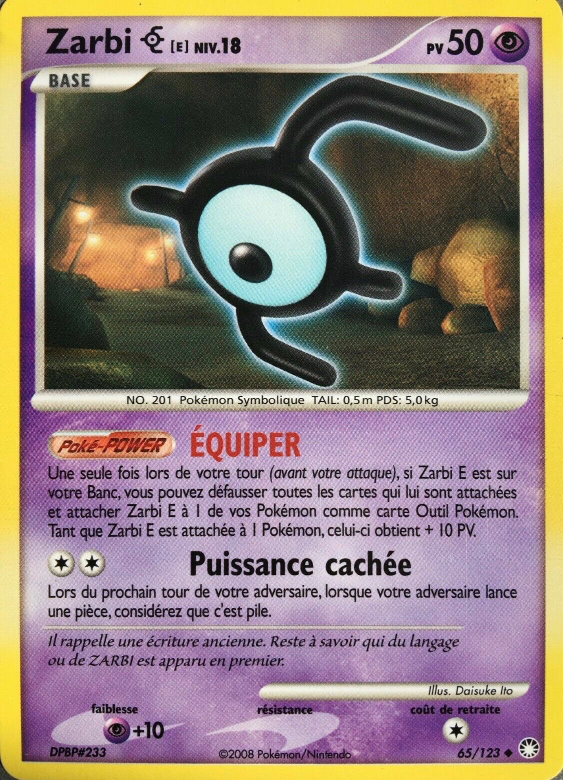 Zarbi - DP Trésors Mystérieux - 065 - Peu commune
